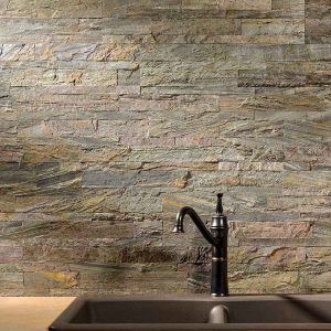 Aspect Peel and Stick Stone Backsplash