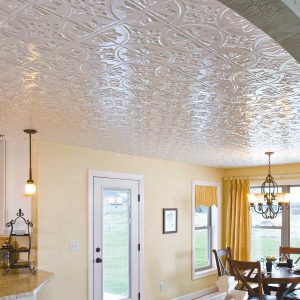 Fasade Ceiling Tile in Traditional 2