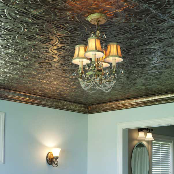 Fasade Ceiling Tile in Traditional-2