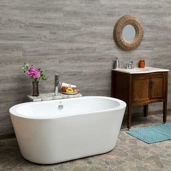 Palisade Wall Planks in Gray Oak